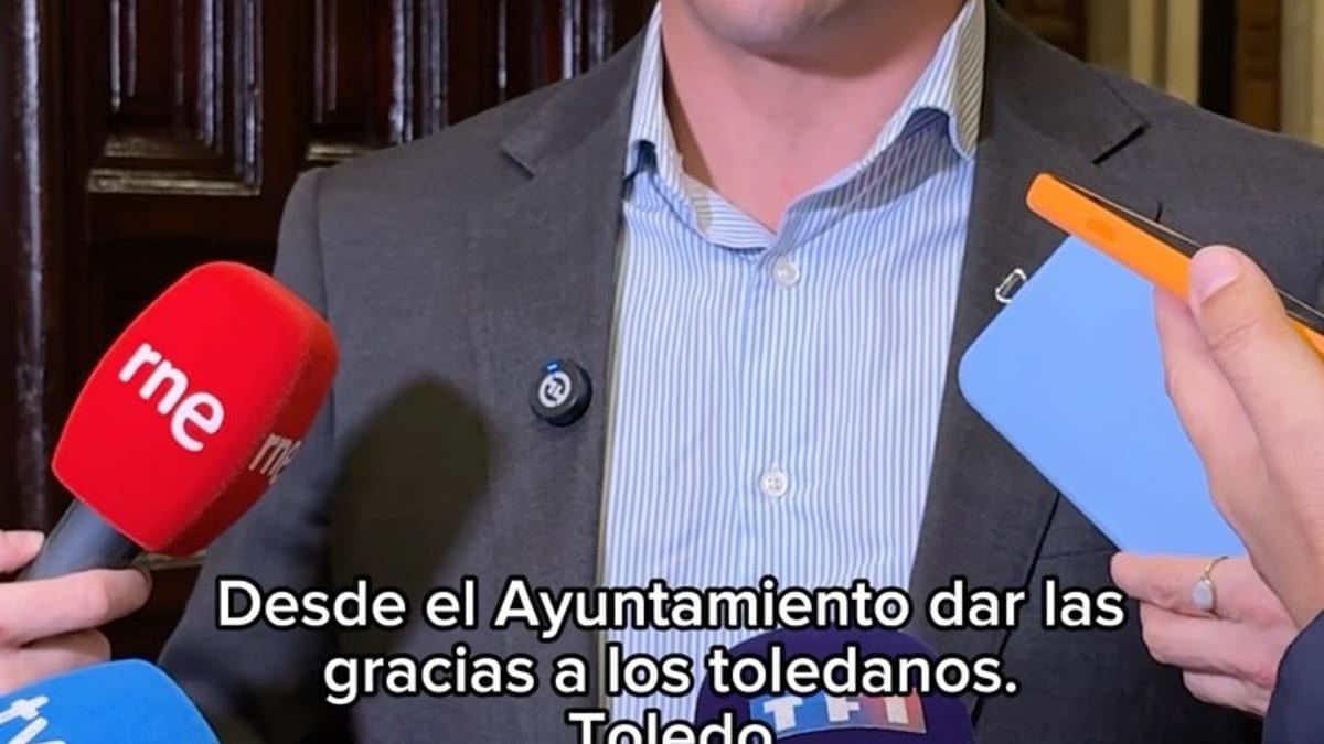 Comunicado del Ayuntamiento de Toledo sobre recursos municipales activados por accidente de tren en Urda