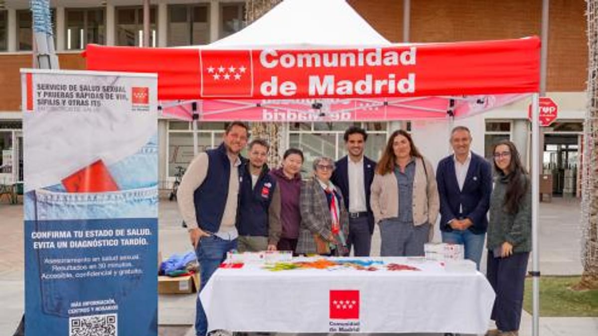 Pruebas rápidas de VIH organizadas por el Ayuntamiento de Torrejón de Ardoz como parte de las acciones de sensibilización para el diagnóstico precoz