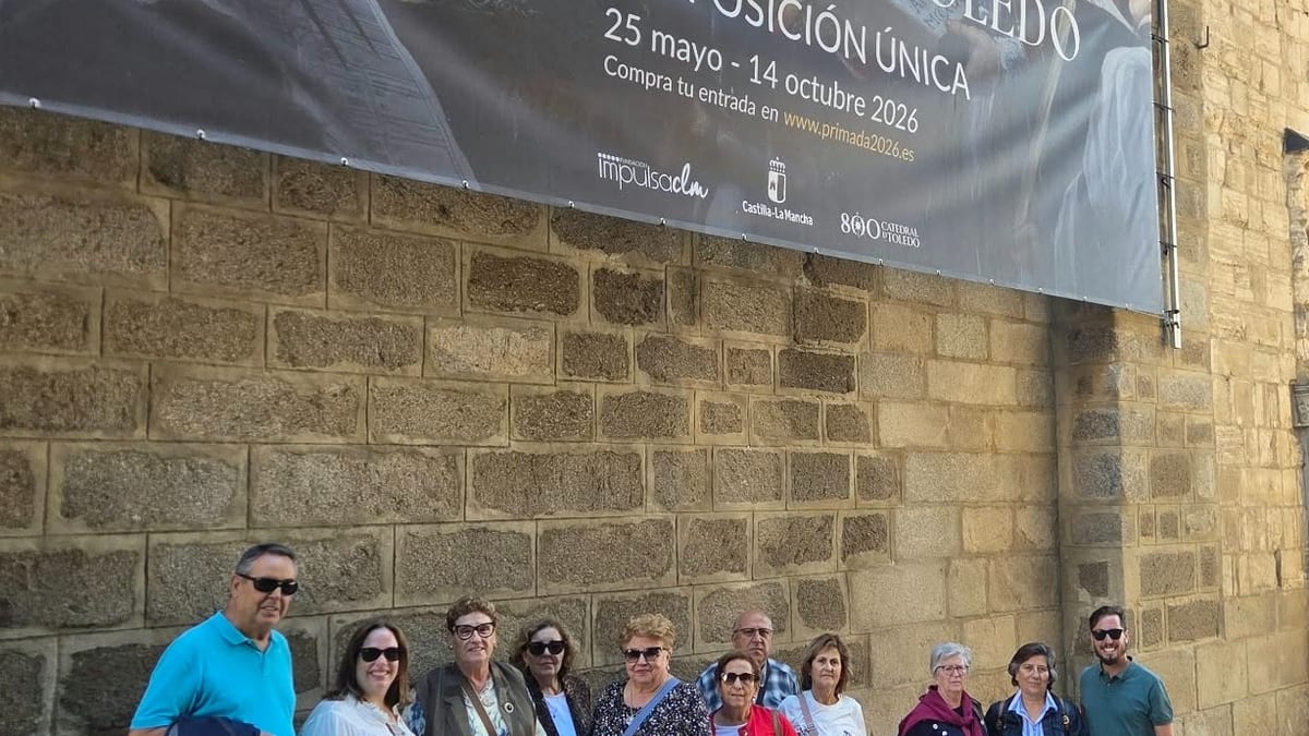 Cartel de la exposición del VIII Centenario de la Catedral de Toledo con motivo del Maratón del Mayor de Torrijos