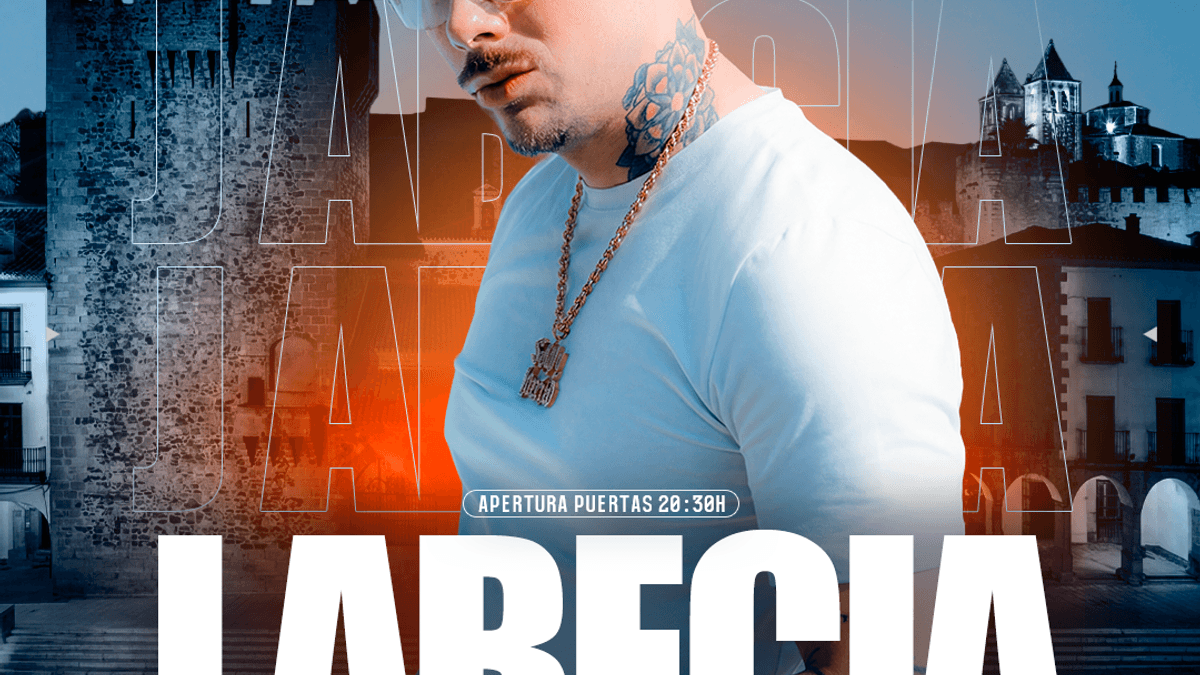 Cartel del concierto de J Abecia en Cáceres en Vivo, 30 de octubre, 20:30h en el Recinto Ferial