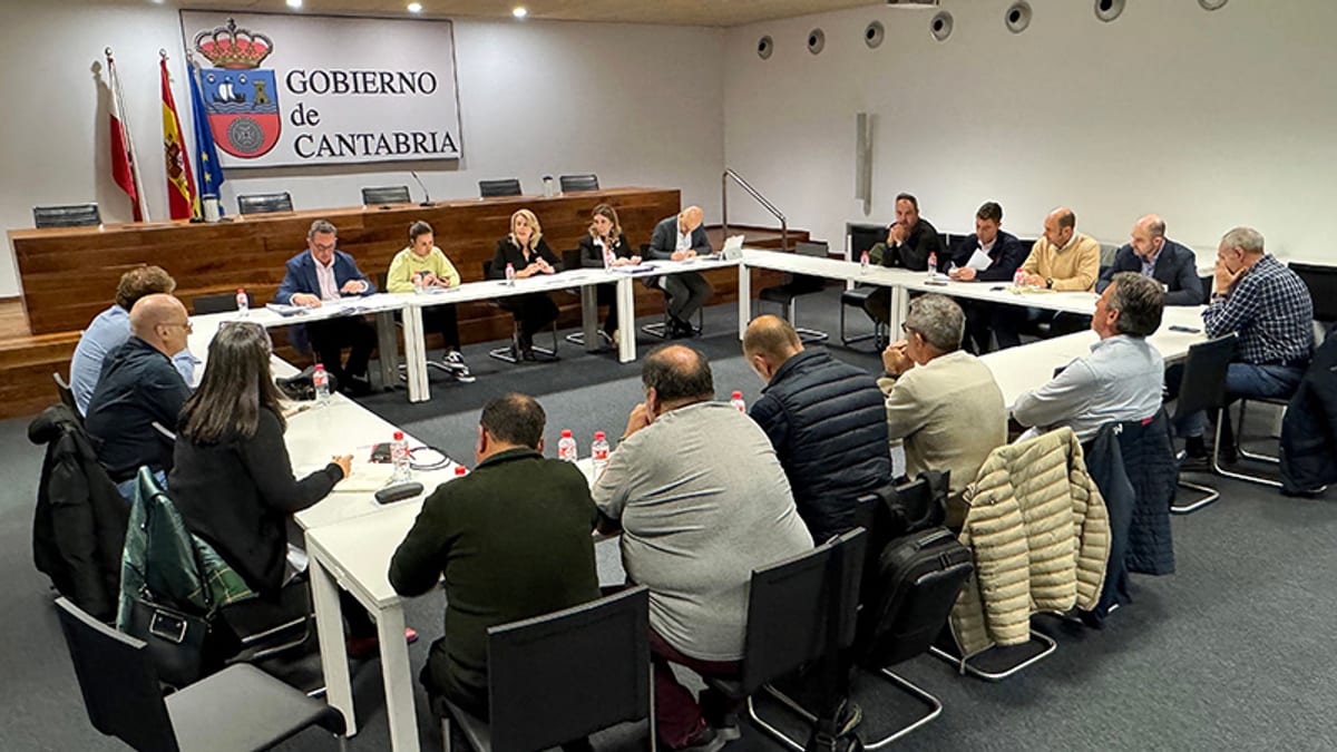 Logo del Gobierno de Cantabria. Sector ganadero y rural en Cantabria