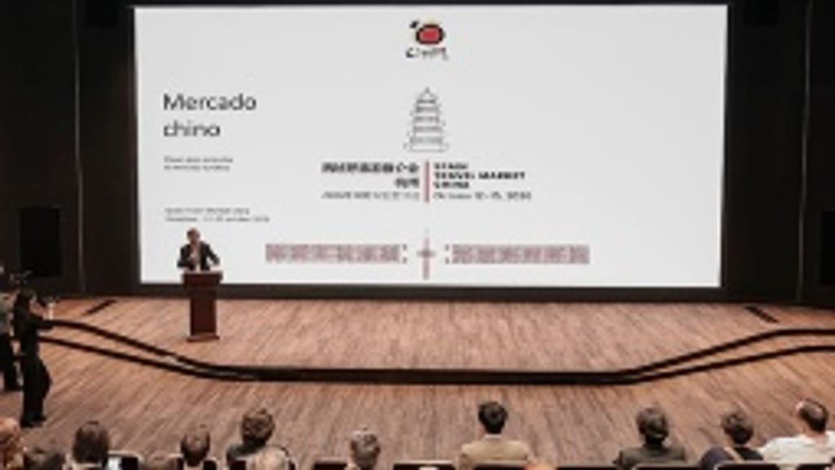 Presentación del Spain Travel Market China 2026 en Hangzhou, evento de Turespaña