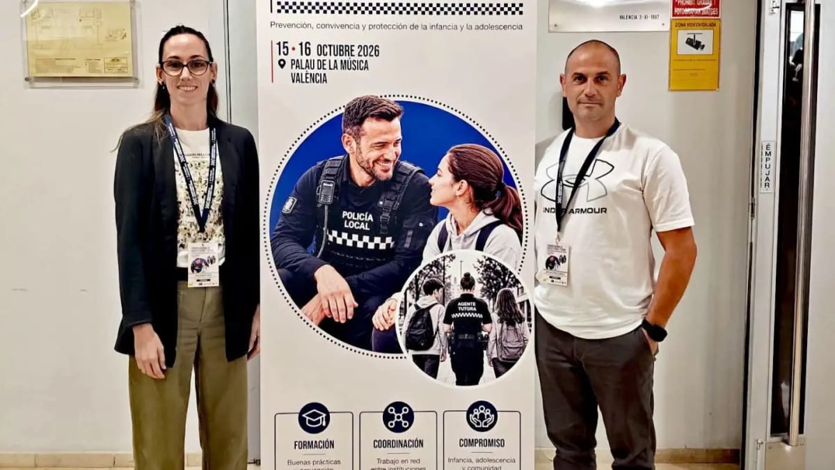 VI Congreso Nacional de Agentes Tutores celebrado en Valencia del 15 al 16 de octubre en el Palau de la Música, con participación de 400 efectivos especializados en menores