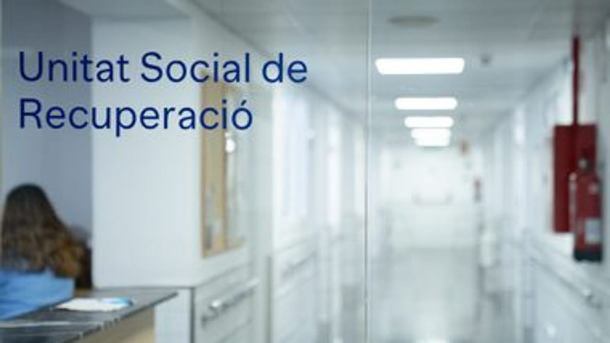 Unidad Social de Recuperación del Hospital del Mar de Barcelona dedicada a personas en situación de sinhogarismo