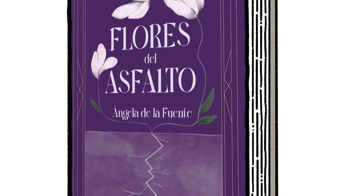 Cartel de presentación del poemario 'Flores del asfalto' de Ángela de la Fuente, 23 de octubre de 2026 en Valdemoro