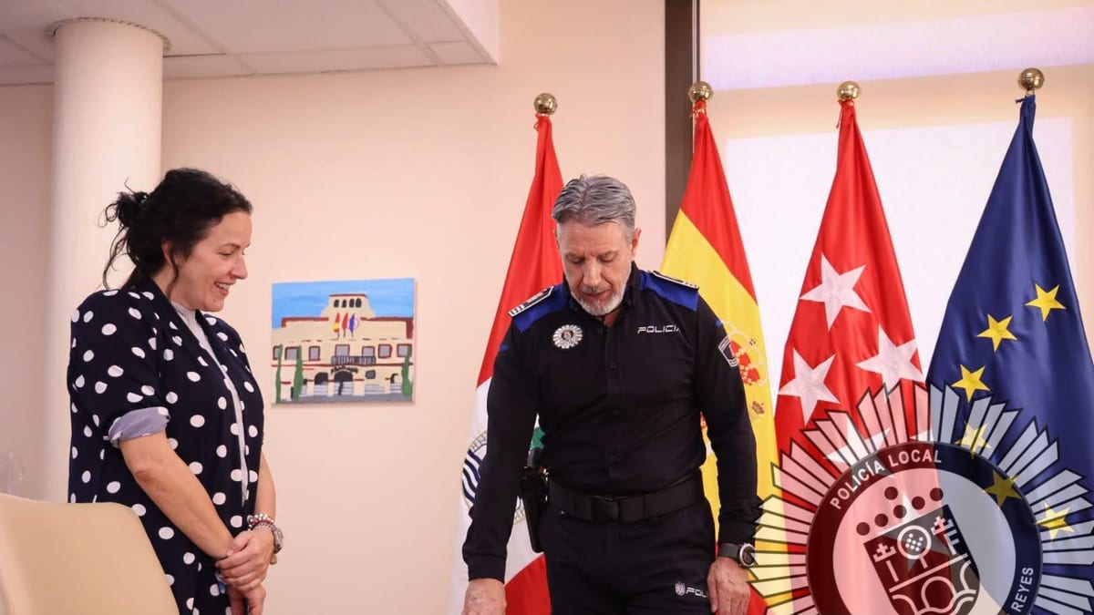 Vicente Donado, nuevo Jefe de la Policía Local de San Sebastián de los Reyes