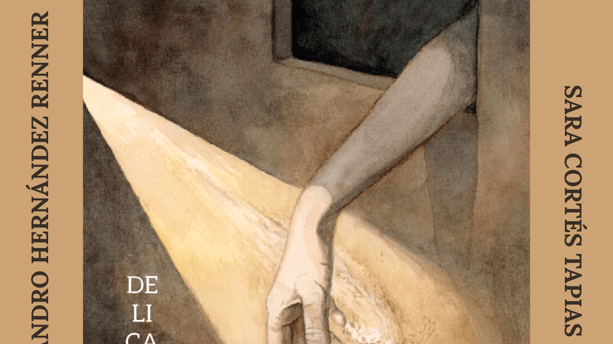 Cartel del VII Otoño Literario: presentación de Delicadeza el sábado 24 de octubre a las 19:00 con Alejandro Hernández Renner y Sara Cortés