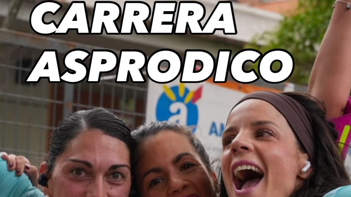 Participantes de la VIII Carrera de ASPRODICO en Colmenar Viejo durante el evento solidario