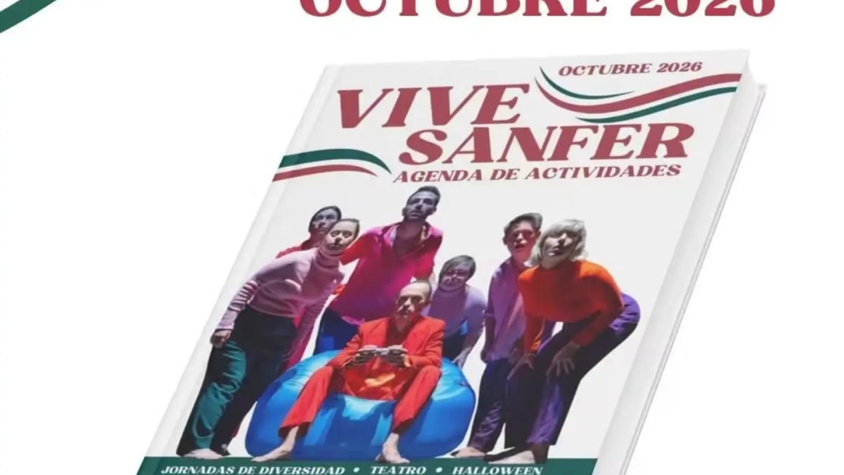 Cartel de Vive San Fernando Octubre 2024 con las actividades del mes: teatro, jornadas de diversidad, Halloween, exposiciones, II Feria del Lúpulo y música en directo