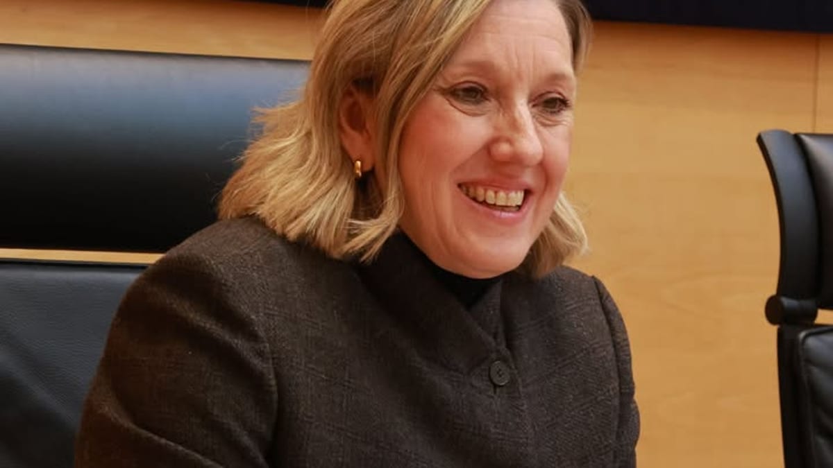 Isabel Blanco, Vicepresidenta segunda de la Junta de Castilla y León, en acto institucional