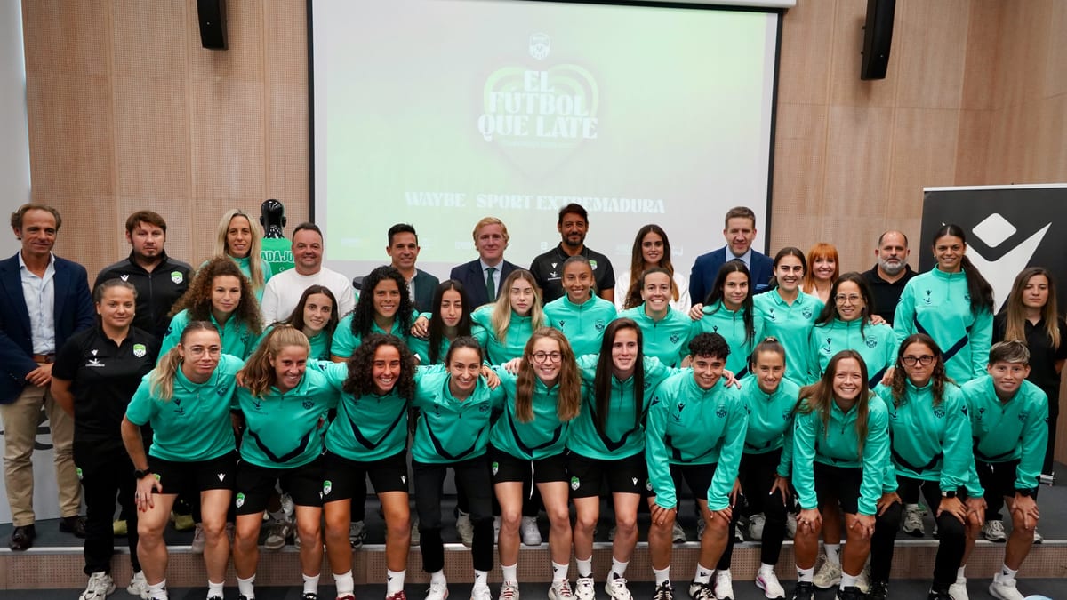 Presentación del proyecto deportivo del WAYBE-Sport Extremadura para la temporada 2026/27