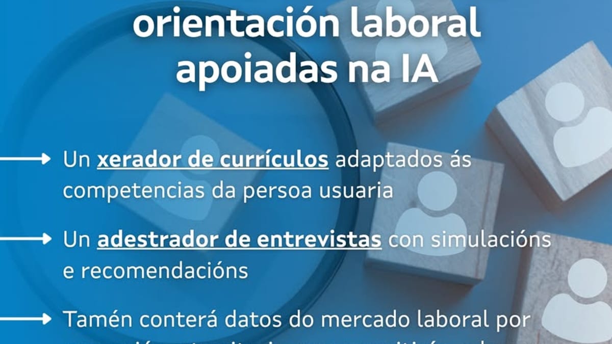 Presentación de la app EMi de orientación laboral con inteligencia artificial de la Xunta de Galicia