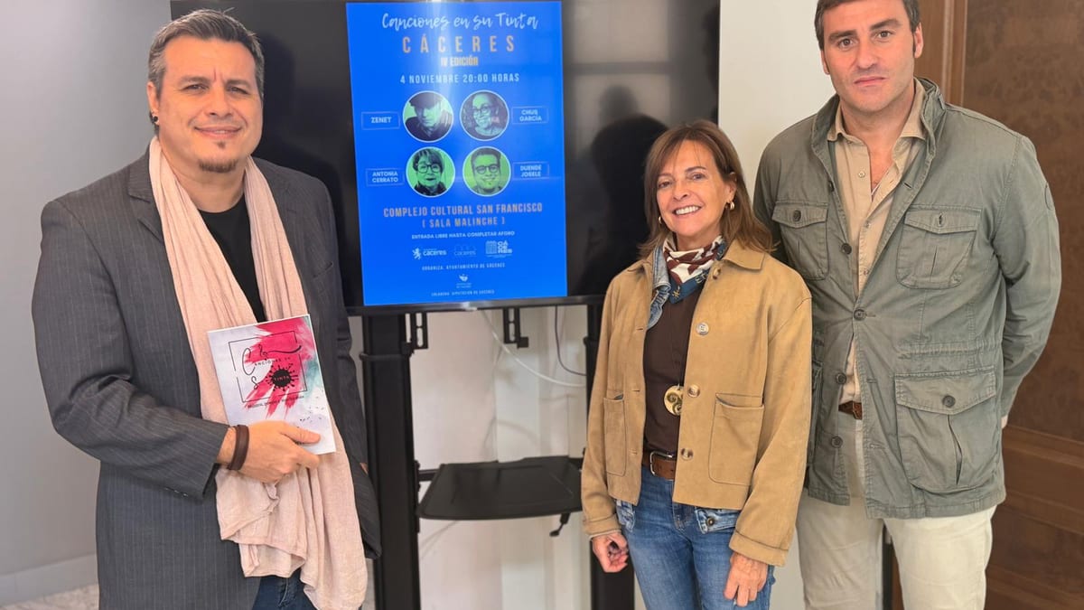 Presentación de la cuarta edición de Canciones en su tinta con Jorge Suárez y Duende Josele